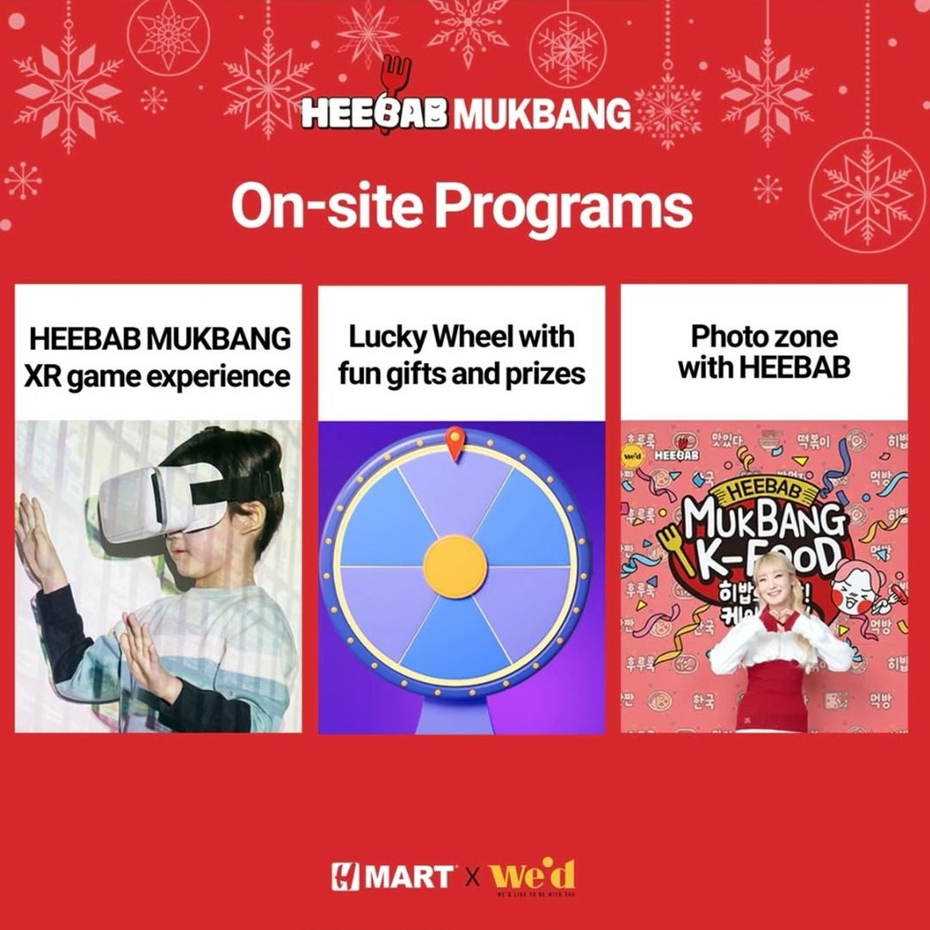 HEEBAB Mukbang K-Food Party with K-POP performance by Beomhan 3